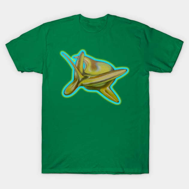 green aerofish T-Shirt by federicocortese